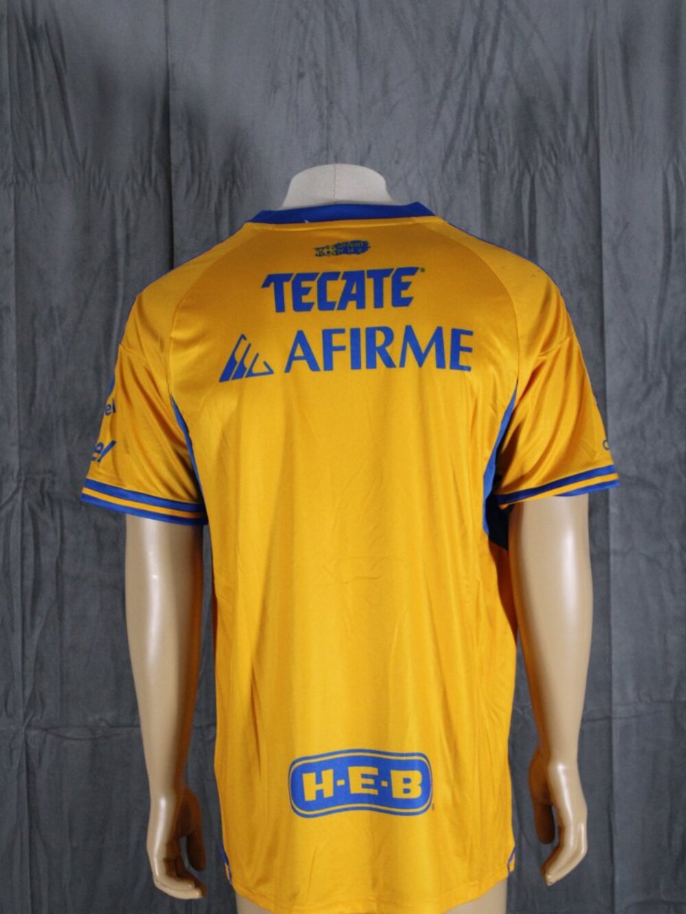 Tigres UANL Jersey - 2025 Home Jersey by Adidas - Men's Large - Picture 6 of 12